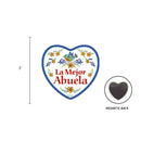 "La Mejor Abuela Gifts" Magnetic Heart Tile