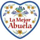 "La Mejor Abuela Gifts" Magnetic Heart Tile