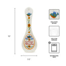 Spanish Ceramic Spoon Rest "La Mejor Abuela Gift"