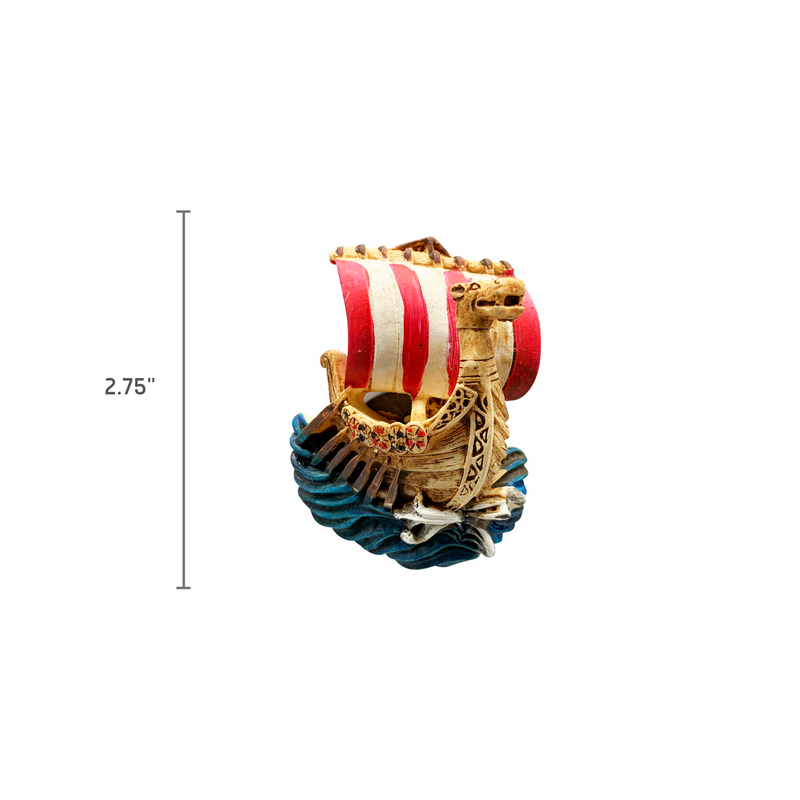 Vikings Ship with Thermometer Magnet