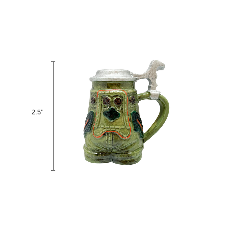 German Lederhosen Oktoberfest Stein Kitchen Magnet