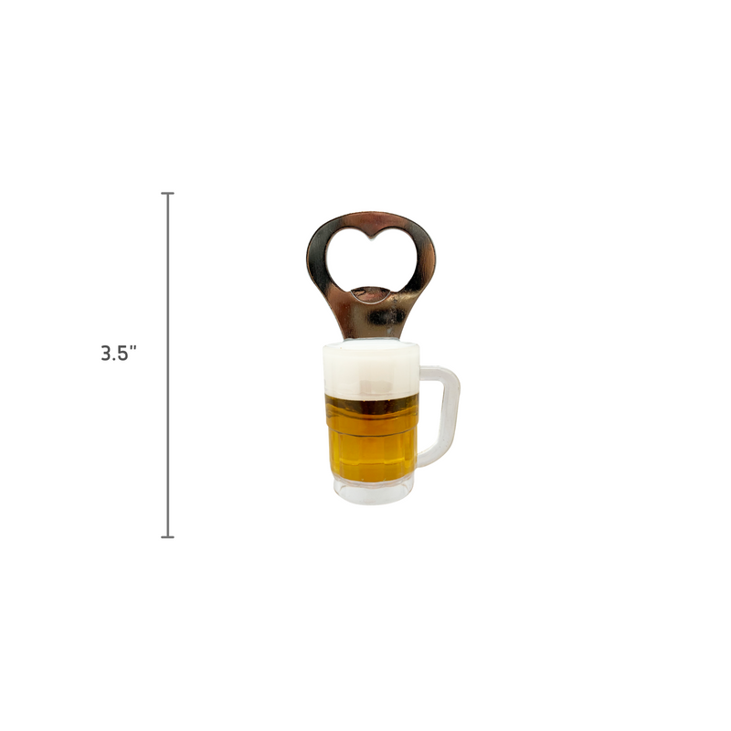 Magnetic Bottle Openers Beer Stein Refrigerator Magnet