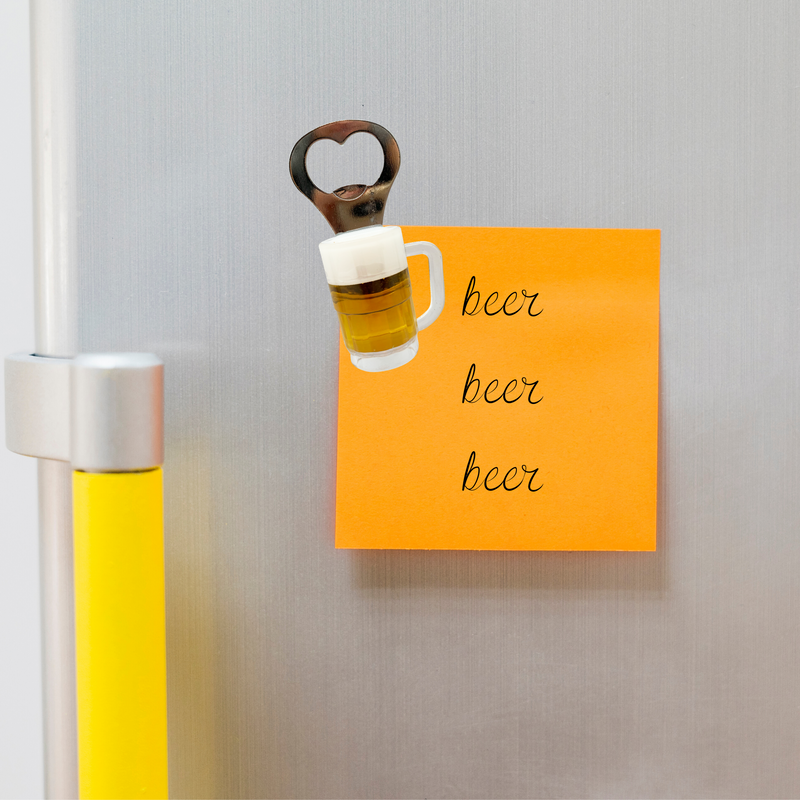 Magnetic Bottle Openers Beer Stein Refrigerator Magnet