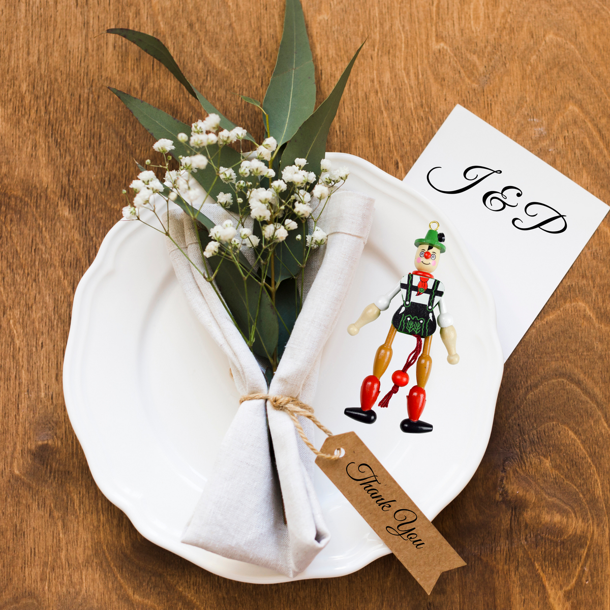 German Jumping Jack Refrigerator Magnet Novelty Gift