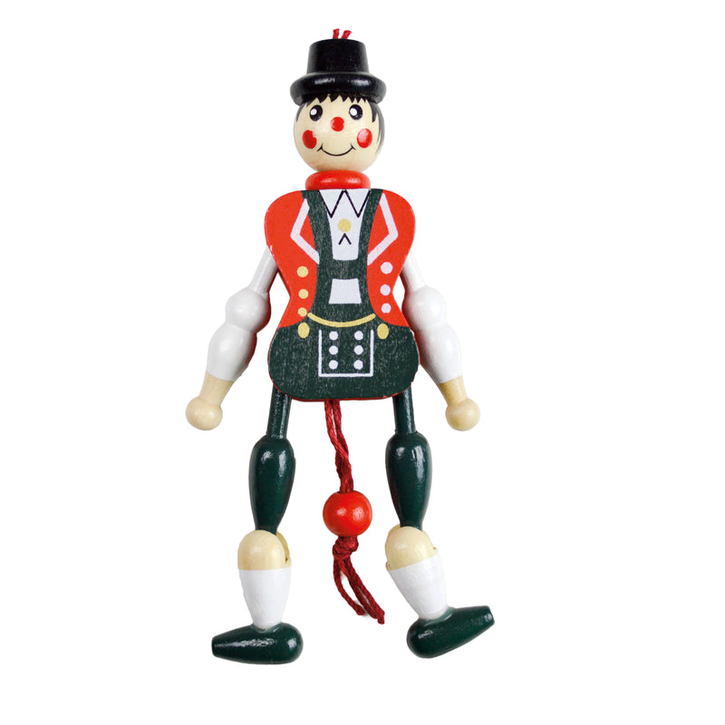 Bavarian Boy Jumping Jack Magnet Toy - CT-520, German, Jumping Jacks, Magnets-Refrigerator, New Products, NP Upload, PS- Oktoberfest Party Favors, PS-Party Favors German, Top-GRMN-B, Under $10, Yr-2016