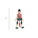 Bavarian Boy Jumping Jack Magnet Toy