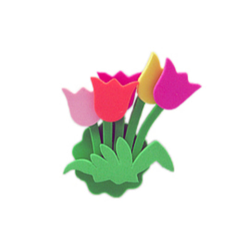 Dutch Tulip Refrigerator Magnet Tulip Bouquet