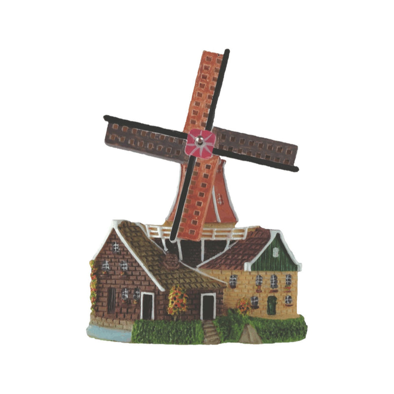Holland Windmill Souvenir Kitchen Magnet