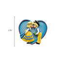 Swedish Kissing Couple Party Favor Kitchen Magnet