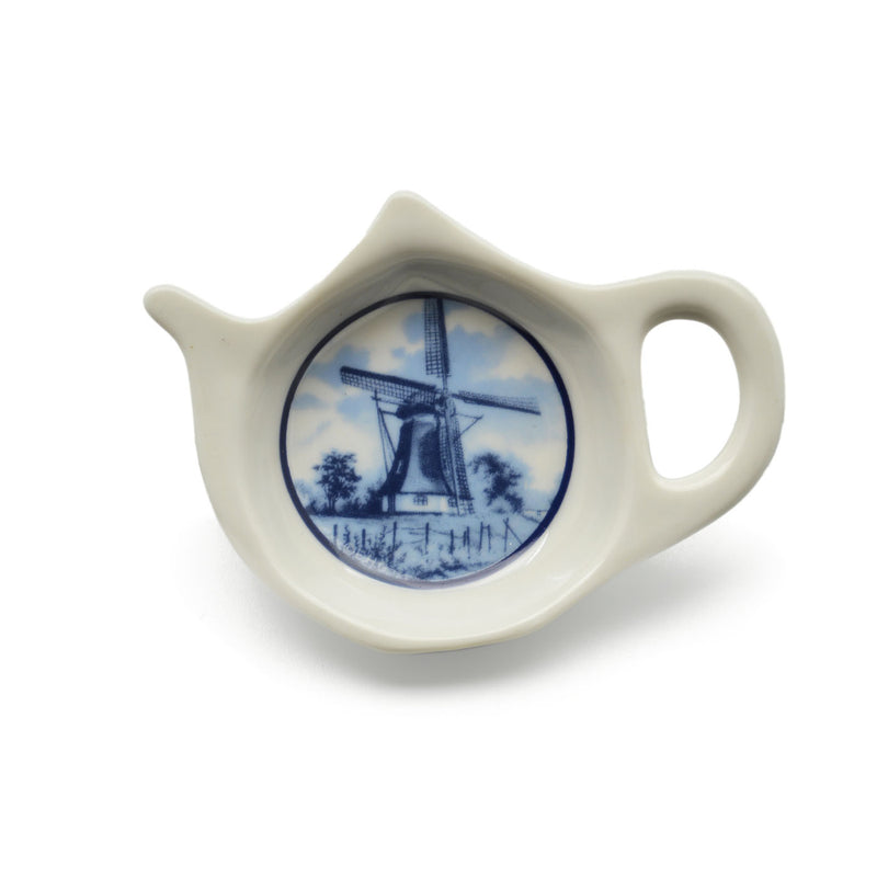 Dutch Windmill Scene Teapot Magnet - Dutch, Magnet Teapot, Magnets-Refrigerator, New Products, NP Upload, PS-Party Favors Dutch, Under $10, Windmills, Yr-2016