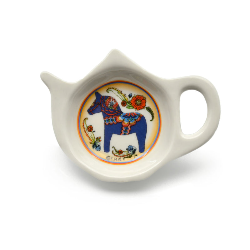 Blue Dala Horse Decorative Teapot Kitchen Magnet - Dala Horse, Dala Horse Blue, Magnet Teapot, Magnets-Refrigerator, New Products, NP Upload, Swedish, Top-SWED-B, Under $10, Yr-2016