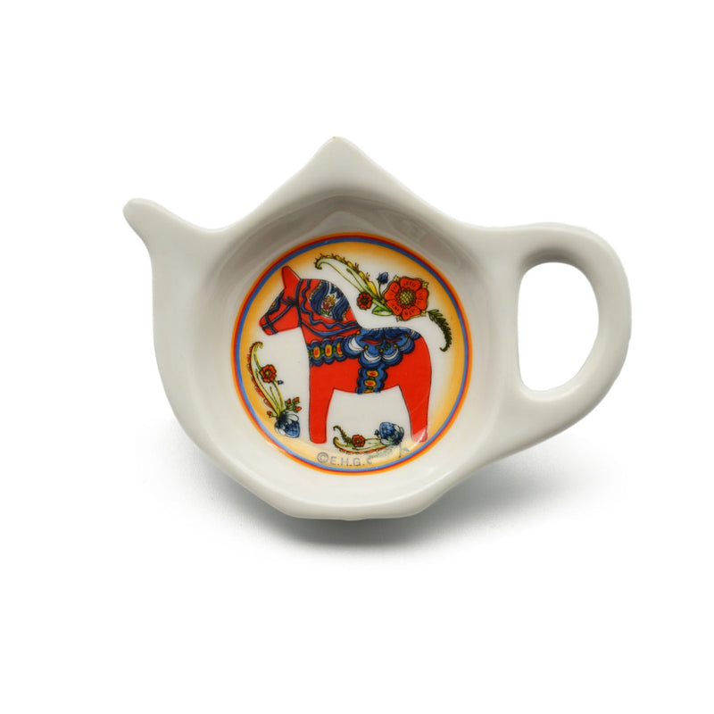 Red Dala Horse Decorative Teapot Kitchen Magnet - Dala Horse, Dala Horse Red, Magnet Teapot, Magnets-Refrigerator, New Products, NP Upload, Swedish, Top-SWED-B, Under $10, Yr-2016
