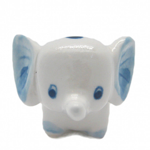 Ceramic Porcelain Delft Blue Elephant - Animal, Collectibles, Delft Blue, Dutch, Figurines, General Gift, Home & Garden, Miniatures, Miniatures-Dutch, PS-Party Favors, Top-GNRL-B