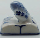 Porcelain Porcelain Delft Blue Owl - Animal, Collectibles, Delft Blue, Dutch, Figurines, General Gift, Home & Garden, Miniatures, Miniatures-Dutch, PS-Party Favors - 2 - 3 - 4