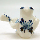 Porcelain Porcelain Delft Frog Guitar - Animal, Collectibles, Delft Blue, Dutch, Figurines, General Gift, Home & Garden, Miniatures, Miniatures-Dutch, PS-Party Favors - 2