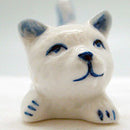 Porcelain Porcelain Delft Happy Cat - Animal, Collectibles, Delft Blue, Dutch, Figurines, General Gift, Home & Garden, Miniatures, Miniatures-Dutch, PS-Party Favors, Top-GNRL-A - 2