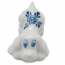 Porcelain  Delft Blue Happy Dog - Animal, Collectibles, Delft Blue, Dutch, Figurines, General Gift, Home & Garden, Miniatures, Miniatures-Dutch, PS-Party Favors