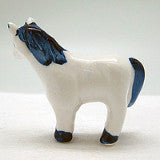 Porcelain Animals Miniatures Color Horse - Animal, Blue, Collectibles, Color, Decorations, Delft Blue, Dutch, Figurines, General Gift, Home & Garden, Miniatures, PS-Party Favors - 2