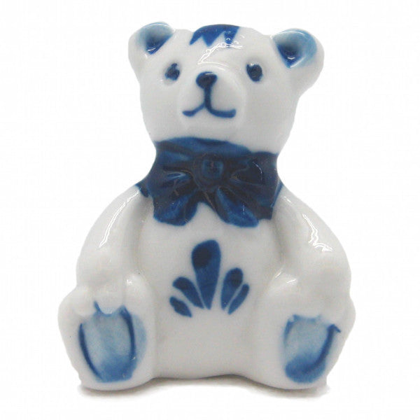German Miniatures Teddy Bear Miniature Color - Animal, Blue, Collectibles, Color, Decorations, Delft Blue, Dutch, Figurines, General Gift, German, Germany, Home & Garden, Miniatures, PS-Party Favors, Top-GNRL-B