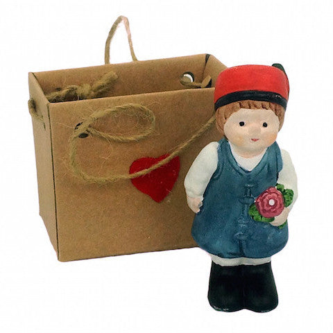 Polish Boy Collectible Miniature - Below $10, Collectibles, Decorations, Figurines, Home & Garden, Miniatures, Miniatures-Polish, Polish, PS-Party Favors