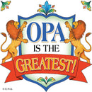 German Opa Magnetic Gift Tile