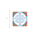 German for Oma Saying Tile Magnet