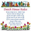 Dutch Magnet "Dutch House Rules"