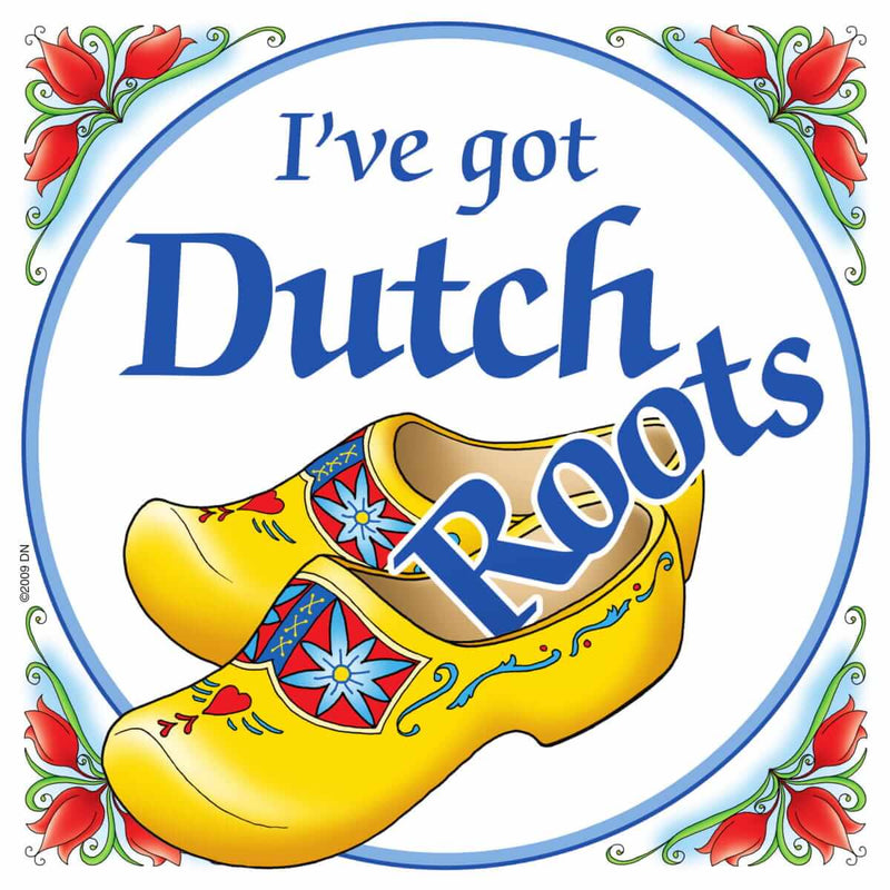 Dutch Souvenirs Magnet Tile Dutch Roots