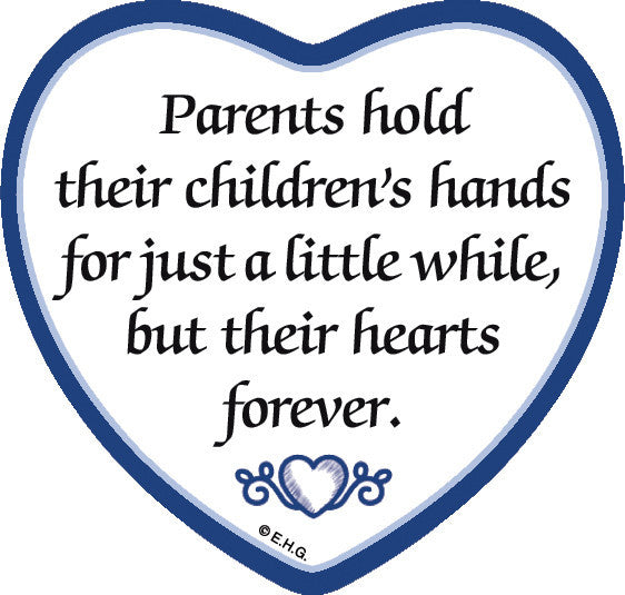  inchesParents Hold Childrens Hands inches Magnetic Heart Tile - General Gift, Magnet Tiles-Heart, Magnets-Refrigerator, New Products, NP Upload, SY:, SY: Parents Hold Children's Hands, Under $10, Yr-2016
