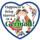 Magnetic Tile German Cook - Collectibles, CT-106, CT-220, CT-520, German, Germany, Heart, Home & Garden, Kissing Couple, Kitchen Magnets, Magnet Tiles, Magnet Tiles-German, Magnet Tiles-Heart, Magnets-German, Magnets-Refrigerator, PS-Party Favors, SY: Kiss Cook-German, Top-GRMN-A, Wife