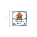 German Gift Idea Magnet German Roots