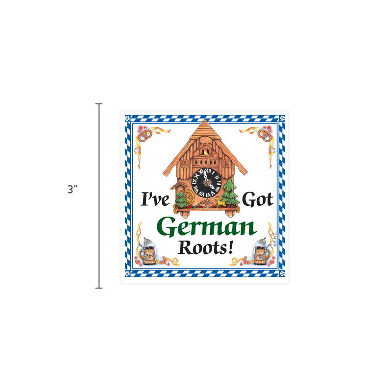 German Gift Idea Magnet German Roots