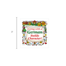 German Gift Idea Magnet Living With A German