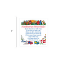 Swedish Gift Idea Magnet Tile House Rules