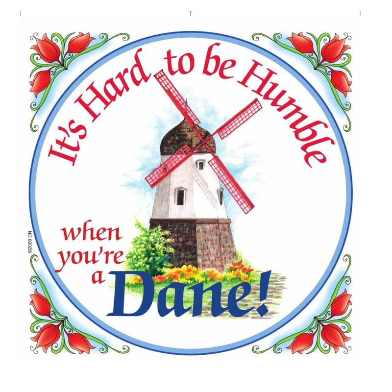 Danish Shop Magnet Tile Humble Dane