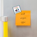 Finnish Souvenirs Magnet Tile: Kiss Cook