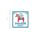 Swedish Souvenirs Magnet Tile Swedish Roots