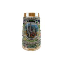 Neuschwanstein Ludwigs Castle German Beer Stein 0.55L