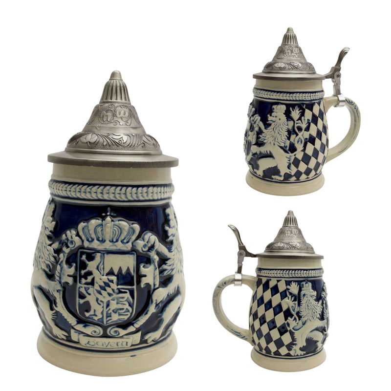 German Branded Beer Steins