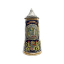 Windows into Germany" Collectible Beer Stein with Engraved Metal Lid