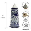 German Branded Beer Steins