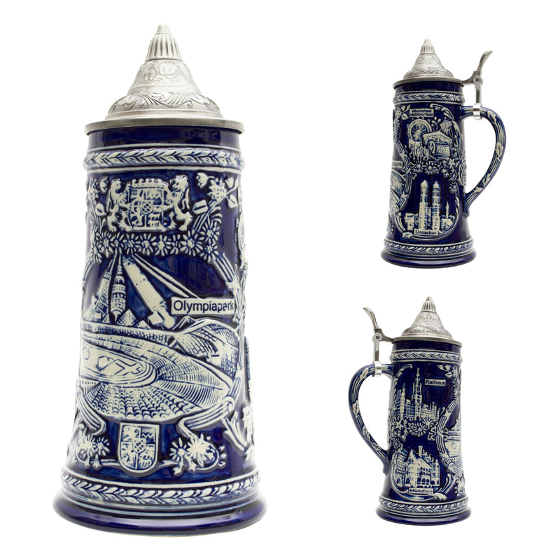 German Branded Beer Steins