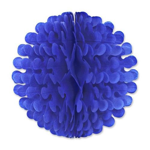 19 Inch Blue Tissue Flutter Ball Party Decorations - Below $10, Blue, Hanging Decorations, Oktoberfest, PS- Oktoberfest Decorations, PS- Oktoberfest Essentials-All OKT Items, PS- Oktoberfest Hanging Decoration