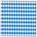 Bavarian Pattern Oktoberfest Decorations: Luncheon Napkins - Bavarian Blue White Checkers, Bayern, German, Germany, Oktoberfest, PS- Oktoberfest Decorations, PS- Oktoberfest Essentials-All OKT Items, PS- Oktoberfest Table Decor, Tableware,