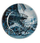 Collectors Plate Miller Blue