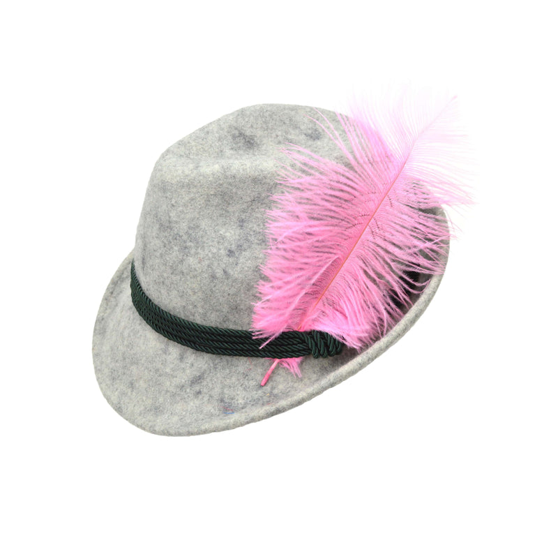 Decorative Pink Hat Feather for Festival Hats