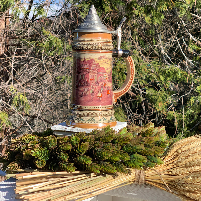 Oktoberfest beer steins