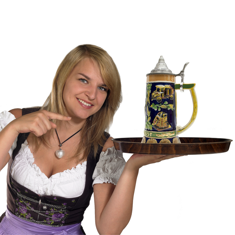 German Branded Steins