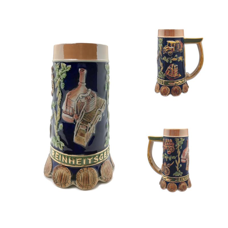 Brewing Time Reinheitsgebot .9L German Beer Stein