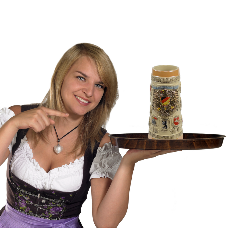 Germany Coat of Arms Ceramic Beer Stein